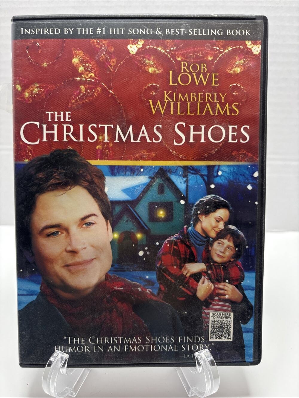 The Christmas Shoes DVD 2006 Holiday Drama Rob Lowe Kimberly Williams